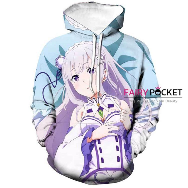 Re:ZERO -Starting Life in Another World Emilia Hoodie