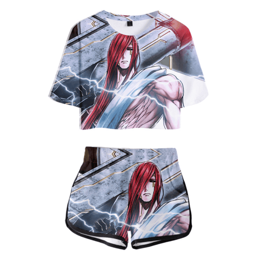 Record of Ragnarok T-Shirt and Shorts Suits - E