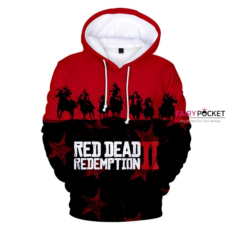 Red Dead Redemption 2 Red Hoodie