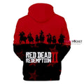 Red Dead Redemption 2 Red Hoodie