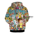 Rick and Morty All in One Hoodie