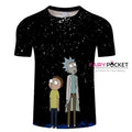 Rick and Morty Black T-Shirt