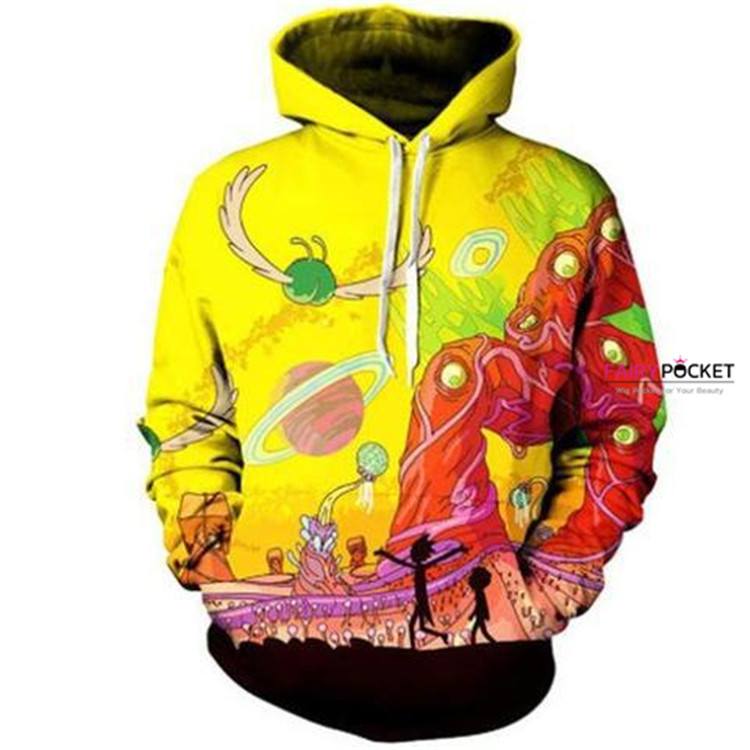 Rick and Morty Blonde Hoodie