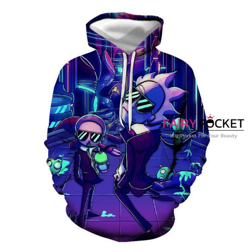 Rick and Morty Hoodie - T