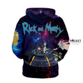 Rick and Morty in Cosmos Hoodie