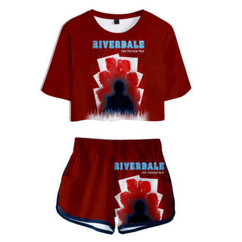 Riverdale T-Shirt and Shorts Suits - C