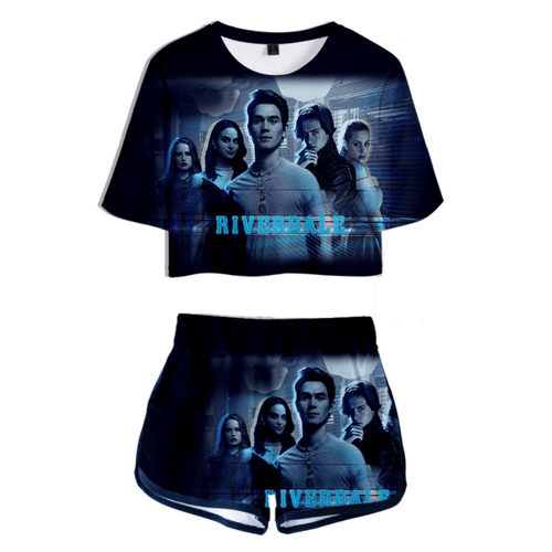 Riverdale T-Shirt and Shorts Suits - F