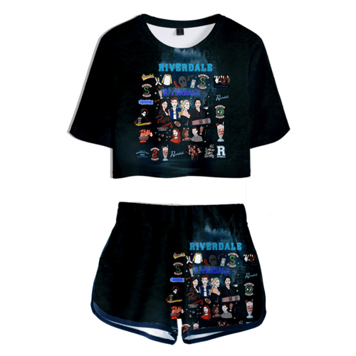 Riverdale T-Shirt and Shorts Suits - H