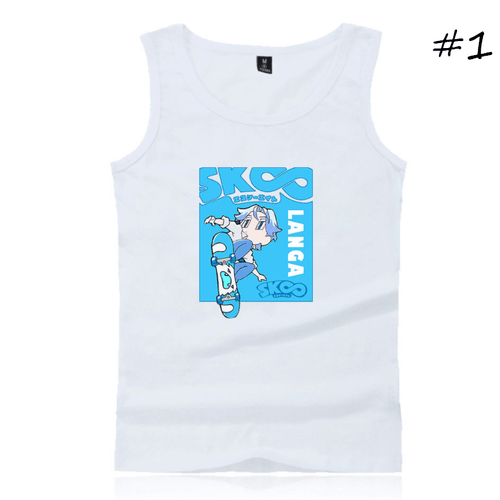 SK8 the infinity Anime Tank Top (4 Colors) - D