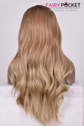 Sable Brown to Fawn Ombre Wavy Basic Cap Wig