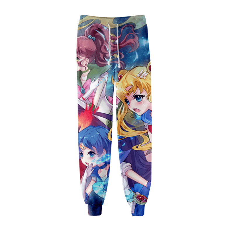 Sailor Moon Anime Jogger Pants Men Women Trousers - B