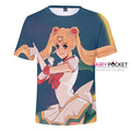Sailor Moon Tsukino Usagi T-Shirt - D