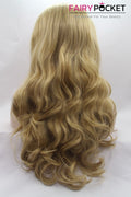 Sand Brown Long Wavy Lace Front Wig