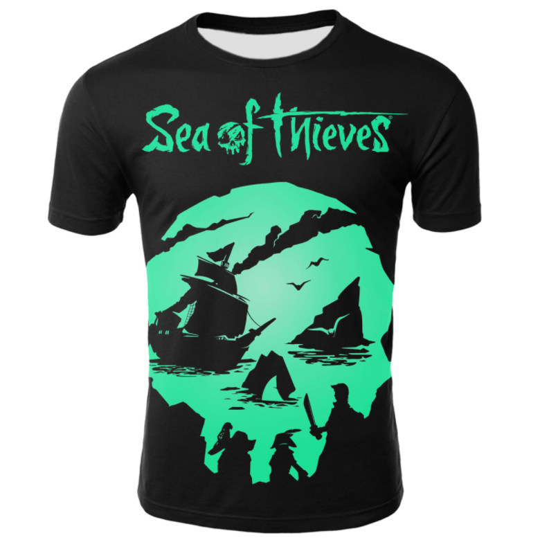 Sea of Thieves Anime T-Shirt - C