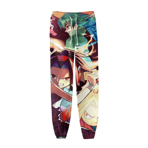 Shaman King Anime Jogger Pants Men Women Trousers - E