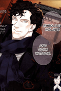 Sherlock Sherlock Anime Cosplay Wig