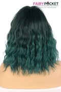 Short Wavy Green Lolita Wig