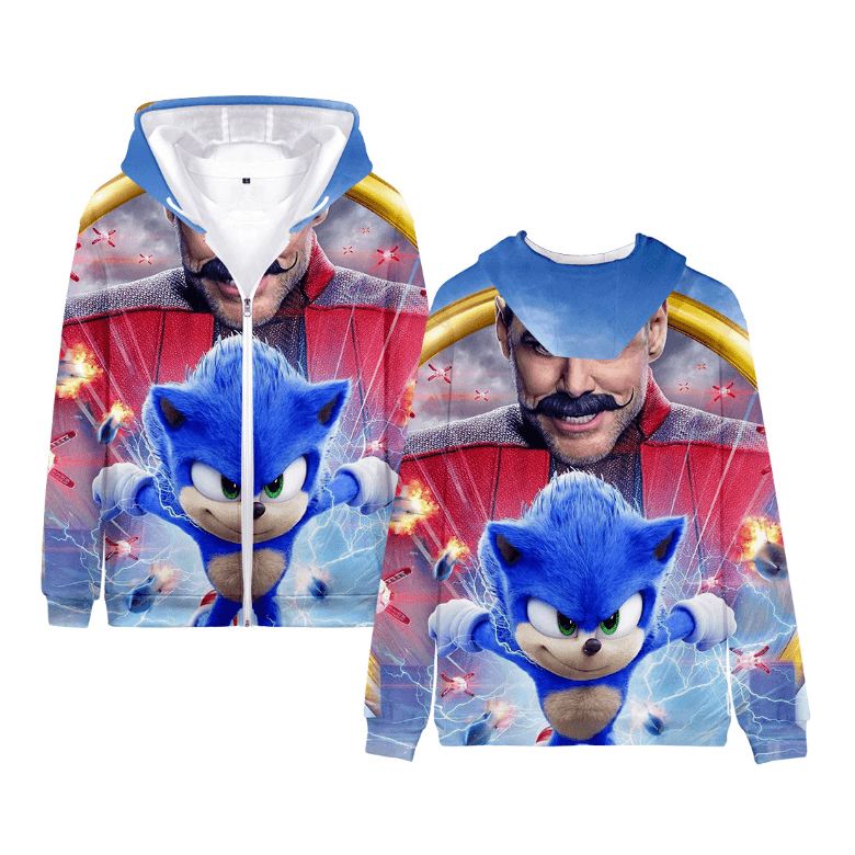 Sonic The Hedgehog Jacket/Coat - E