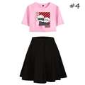 Sorcery Fight T-Shirt and Skirt Suits (8 Colors) - B