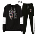 Sorcery Fight (Jujutsu Kaisen) Hoodie and Trousers Suits - C