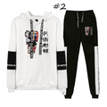 Sorcery Fight (Jujutsu Kaisen) Hoodie and Trousers Suits - C