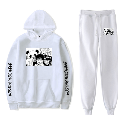 Sorcery Fight (Jujutsu Kaisen) Hoodie and Trousers Suits - H