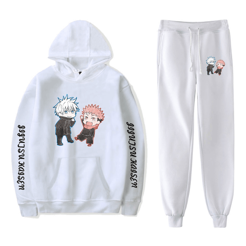 Sorcery Fight (Jujutsu Kaisen) Hoodie and Trousers Suits - J