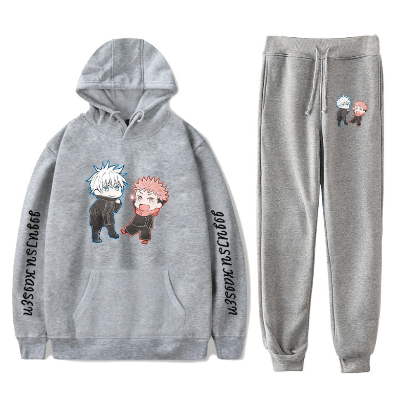 Sorcery Fight (Jujutsu Kaisen) Hoodie and Trousers Suits - M