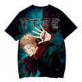 Sorcery Fight (Jujutsu Kaisen) Yuji Itadori Anime T-Shirt