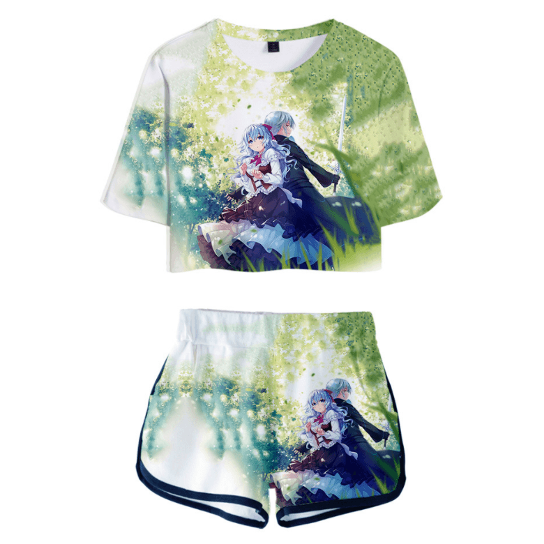 Spirit Chronicles T-Shirt and Shorts Suits - F