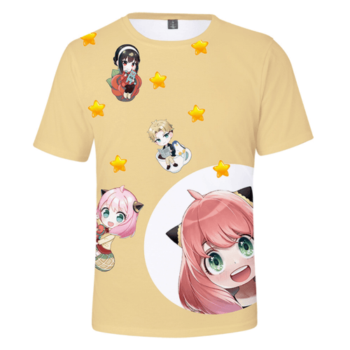 Spy×Family Anime T-Shirt - BK