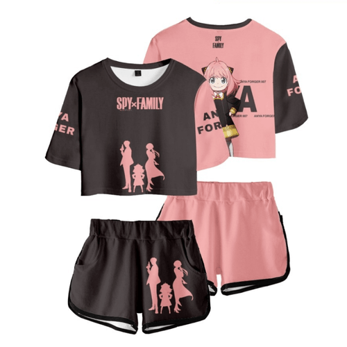 Spy×Family T-Shirt and Shorts Suits - H