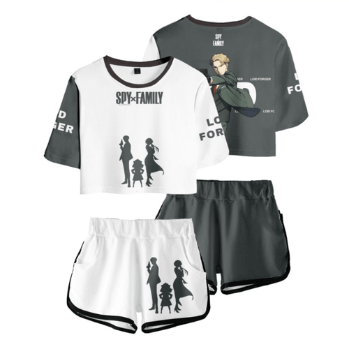 Spy×Family T-Shirt and Shorts Suits - I