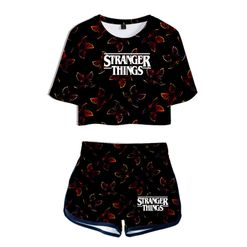 Stranger things 3 T-Shirt and Shorts Suits