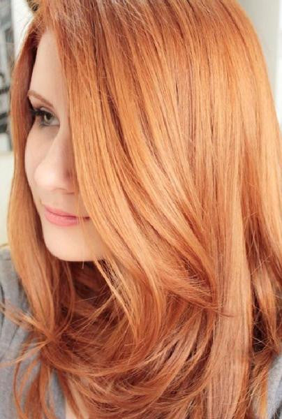 Strawberry Blonde Wavy Remy Human Hair Lace Wig