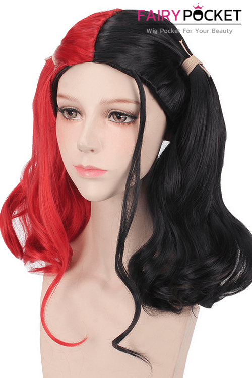 Suicide Squad Harley Quinn Anime Cosplay Wig