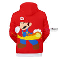 Super Mario Bros. Mario Red Hoodie