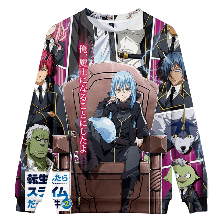 That Time I Got Reincarnated as a Slime Rimuru Tempest Hoodie - S