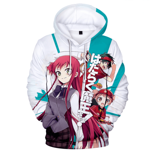 The Devil is a Part-Timer Anime Hoodie - B