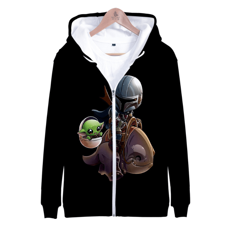 The Mandalorian Baby Yoda Jacket/Coat - D