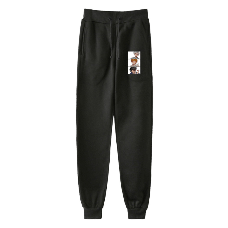The Promised Neverland Anime Jogger Pants Men Women Trousers (5 Colors) - H