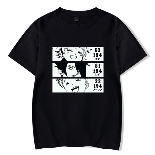 The Promised Neverland Anime T-Shirt (5 Colors) - K