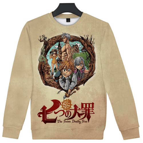 The Seven Deadly Sins Anime Hoodie - K