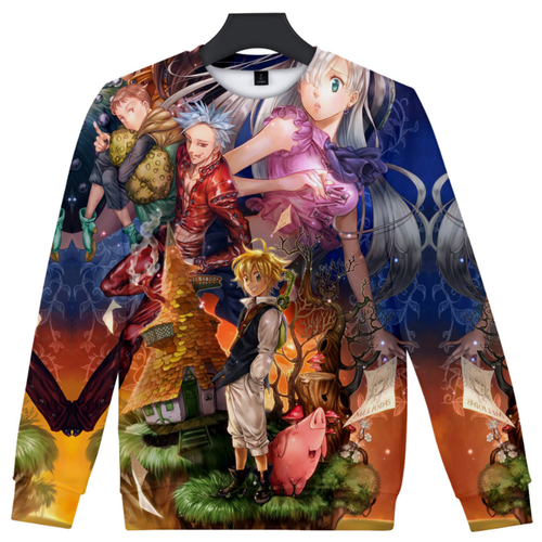 The Seven Deadly Sins Anime Hoodie - R
