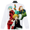 The Seven Deadly Sins Anime Hoodie - T