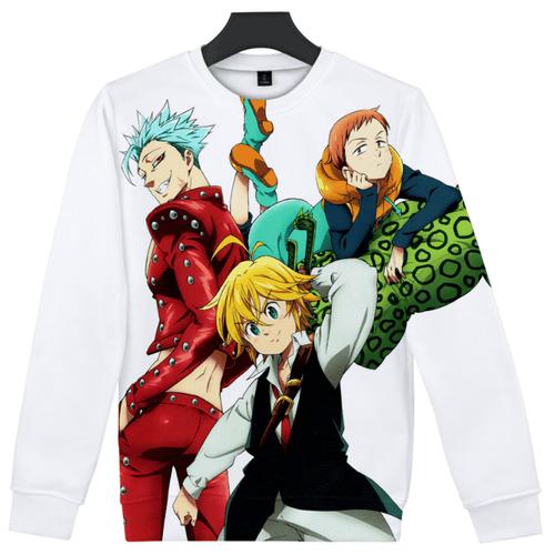 The Seven Deadly Sins Anime Hoodie - T