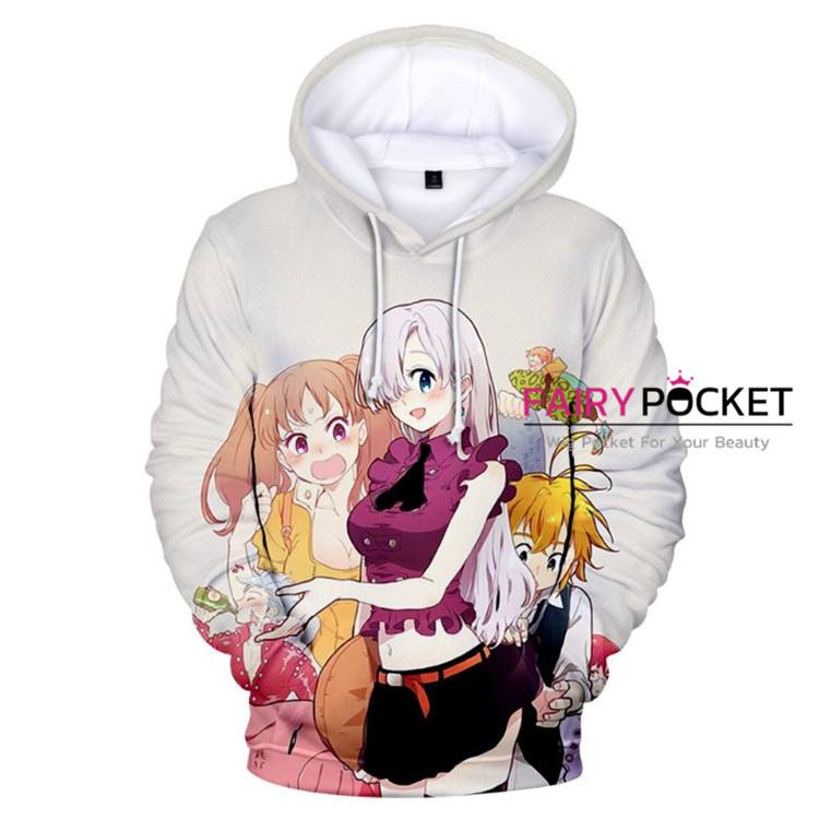 The Seven Deadly Sins Hoodie - L