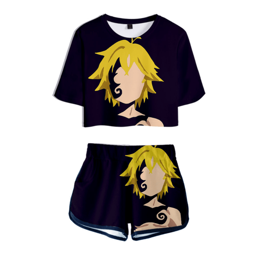 The Seven Deadly Sins T-Shirt and Shorts Suits - Q