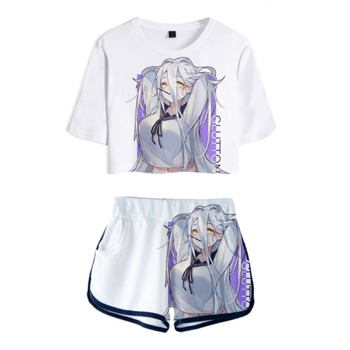 The Seven Deadly Sins T-Shirt and Shorts Suits - T