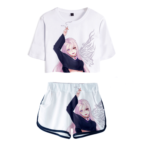 The Seven Deadly Sins T-Shirt and Shorts Suits - Y